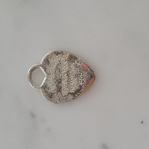 AUTHENTIC TIFFANY & CO. HEART TAG NECKLACE PENDANT CHARM SOLID SILVER 925 $800